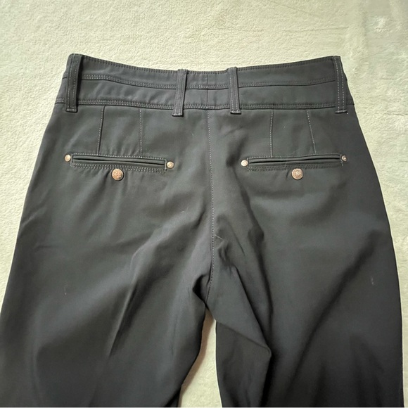 Cambio Felicity Black Stretch Flared Dress Trouser Pants - Picture 3 of 11